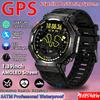 GPS Smart Watch ChatGPT AI 5ATM Waterproof Bluetooth Call Built-in Compass Altimeter Barometric Sport Watch with LED Flashlight