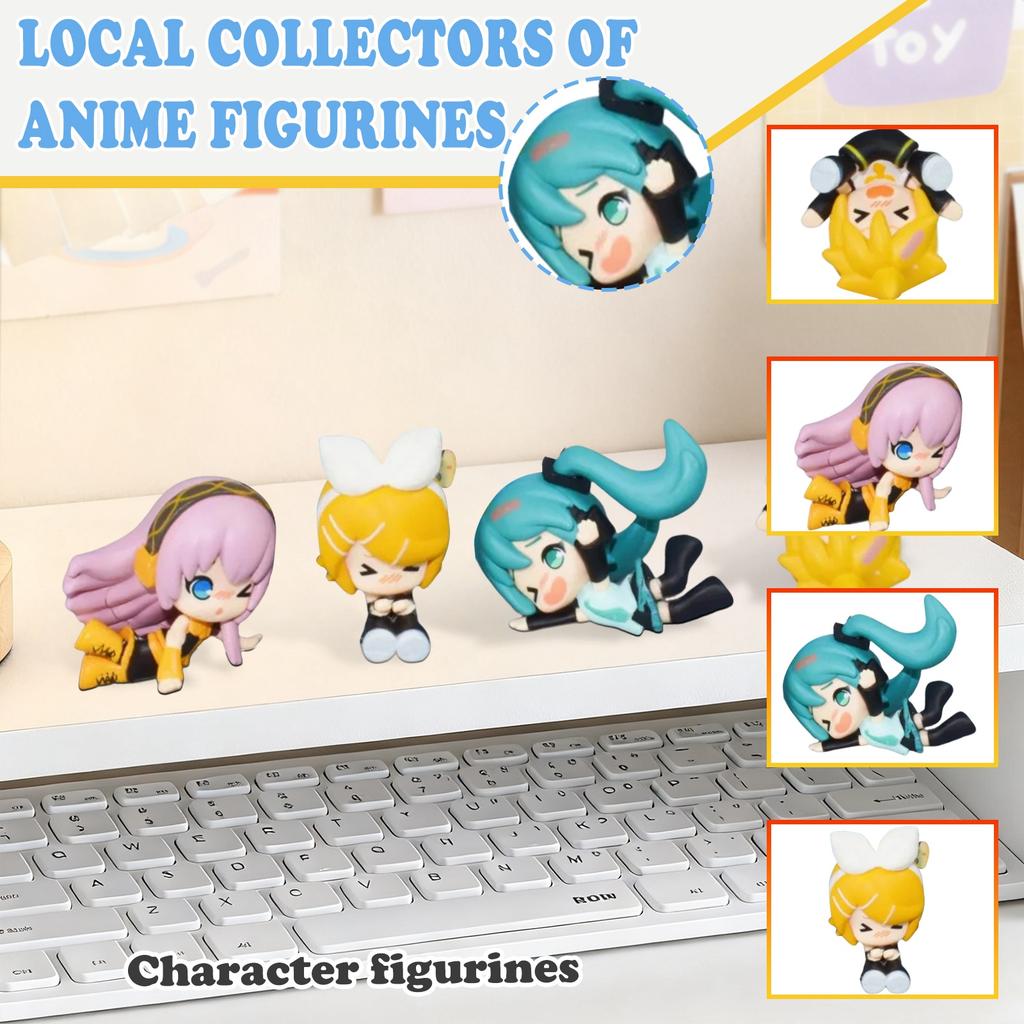 Surrounding Collection Anime Figurine Display Cute Desktop Ornaments
