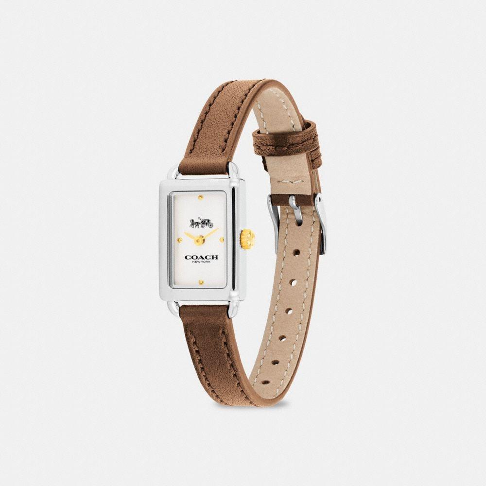 Coach Liz Watch 24 Mm C3620 Saddle