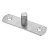 Door Pivot Hinge 201 Stainless Steel Glass Doors Hinge Furniture Hardware Accessory