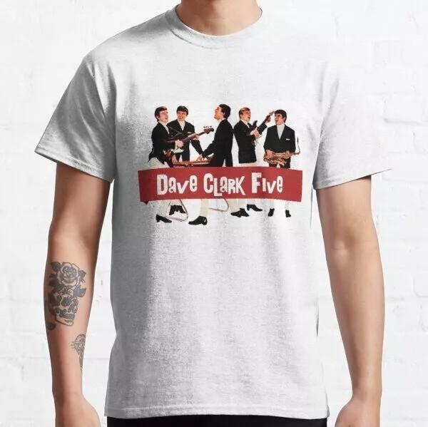 Hot Glad All Over by Dave Clark Five T-Shirt Mike Smith Lenny Davidson