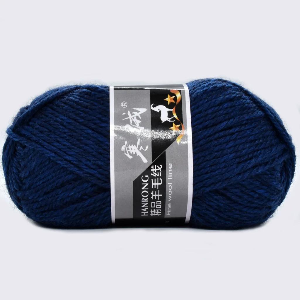6 stk Supertykt Ullgarn 300g (10.56oz) for Strikking & Hekling Rask DIY Chunky Teppe Sjal Skjerf Ullbukser Tykt Håndverksgarn