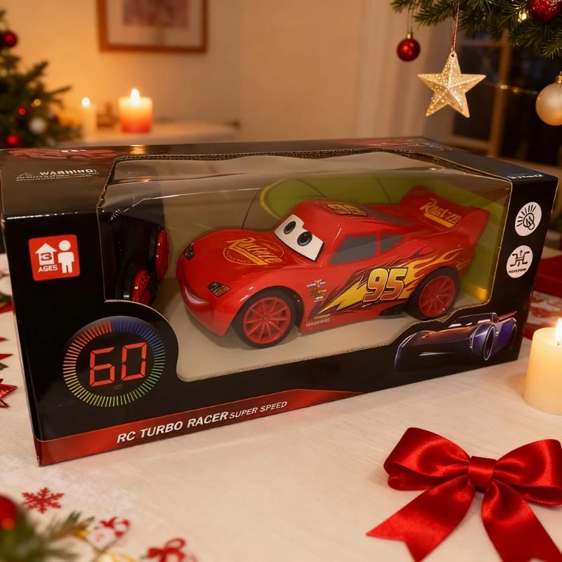 Disney Anime Pixar Cars 3 Electric Toy Car Lightning Mcqueen Remote Control Car Toy Simulation Racing Kids Birthday Gifts