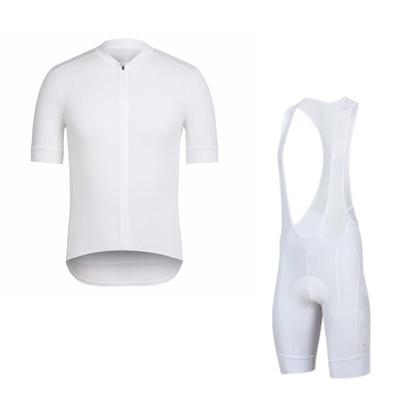 Lightweight Classic White Cycling Jersey Set Bicycle Maillot Breathable Laser Cut Ropa Ciclismo Quick Dry Bike Clothing
