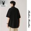 PLAYBOY New Chinese Style Men's Short Sleeve Shirt