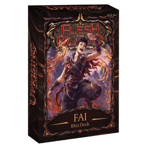 Flesh and Blood FaB English Version Uprising Blitz Deck Fa