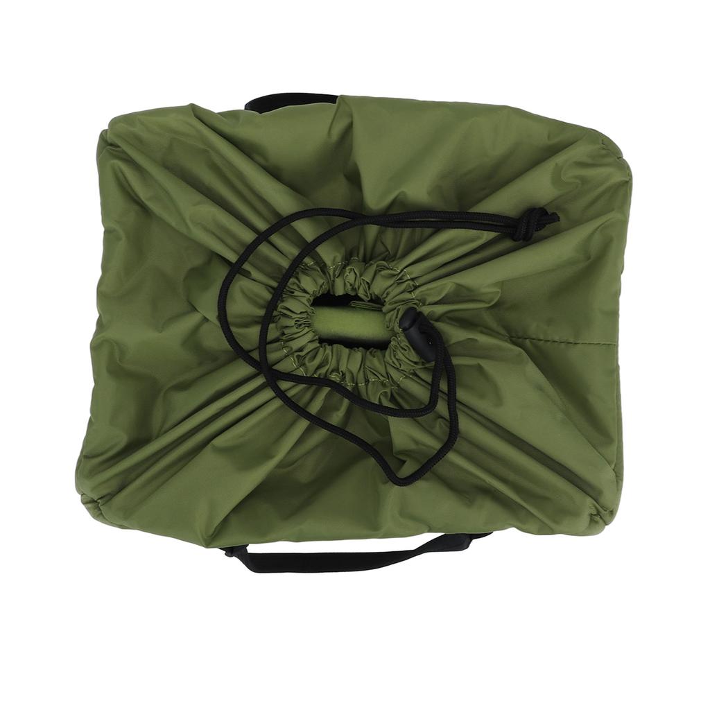 Torba na aparat DSLR o dużej pojemności, odporna na wstrząsy, wyściełana torba na aparat, futerał z otwarciem na sznurek, na zewnątrz, kolor owocowy zielony