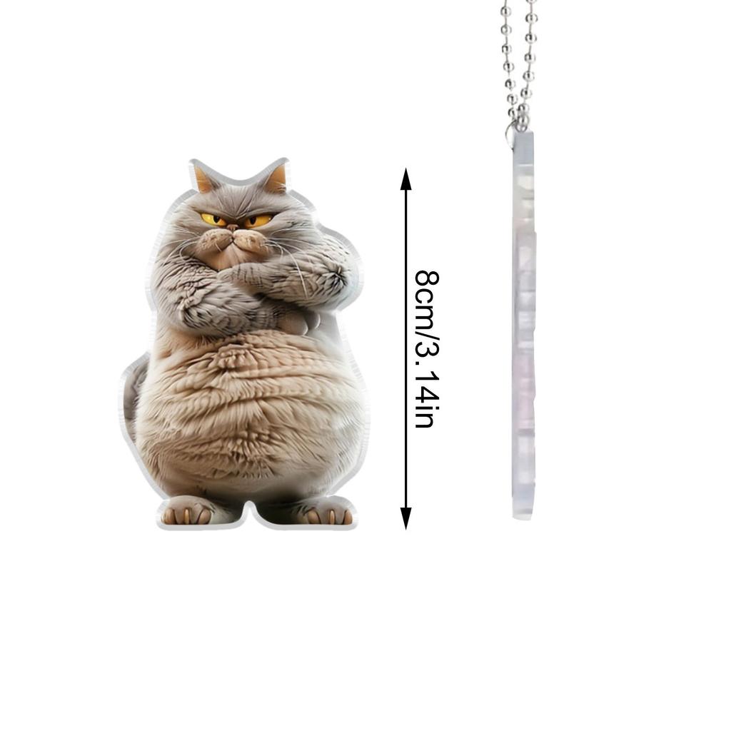 Miljøvennlig Alloy Blue Eyed Owl Retro Accessory Pendant nøkkelring