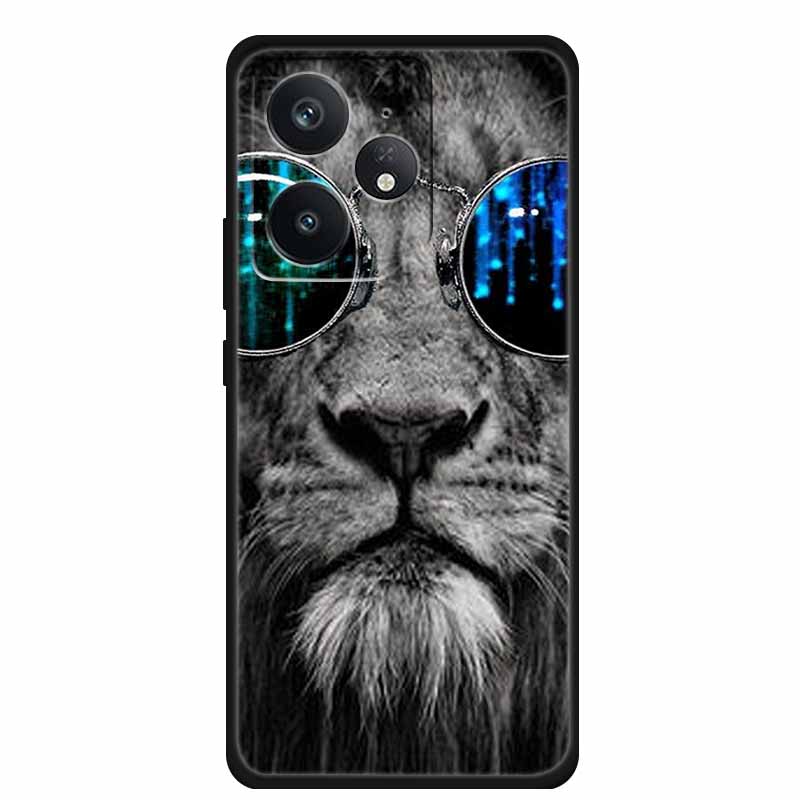 For Realme Neo 7 5G Phone Case Black Silicone Soft Back Cover For Realme Neo7 x Neo 7x Neo7x Neo 7 SE Neo7 SE Case Coque Funda