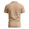 T-shirt estiva casual da uomo, polo slim da gentiluomo a maniche corte