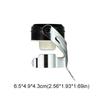 2Pcs Creative Fresh-keeping Wine Bottle Stopper Stainless Steel Reusable Champagne Bottle Cork Leak Proof Wine Bottle Cap Home
