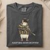 Comfort Colors Flight Was Never An Option Tee, Tactical Penguin Shirt,Funny Military Animal Shirt, Armed Penguin Meme,