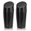 Mini Car Trash Can with Odor Slim Fits Drink Includes Trash 2 Pieces Lid, Control, Design, Holder, Bag,