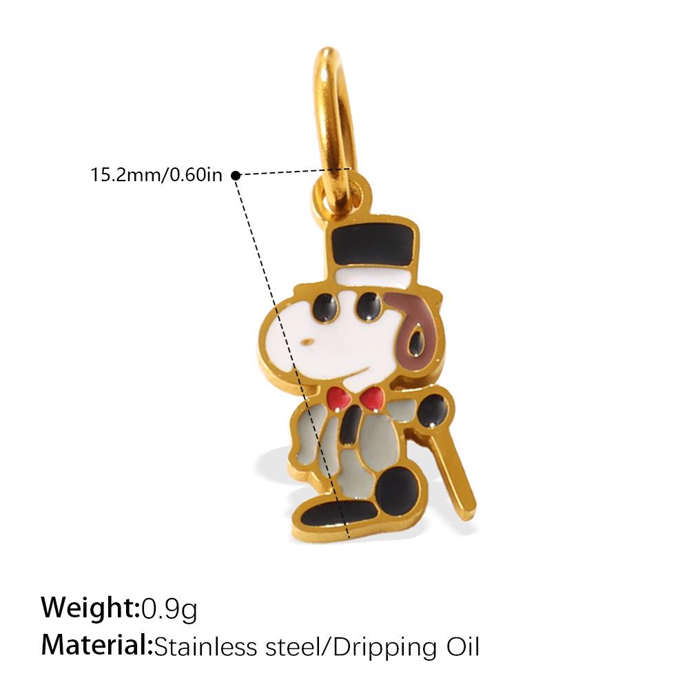 Adorable Animal Charm Series: Cat, Dog & Squirrel Pendants for DIY Bracelets