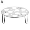 Multifunctional Steel Steaming Egg Rack Dumpling Steamer Accessory Steaming Cooking For Kitchen I5S3