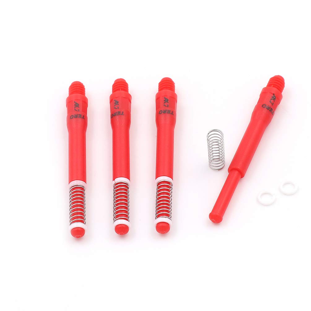 

CUESOUL TERO system AK7 telescopic integrated dart shaft, 4 pieces - G47mm (CS-AK7+3G47) красный