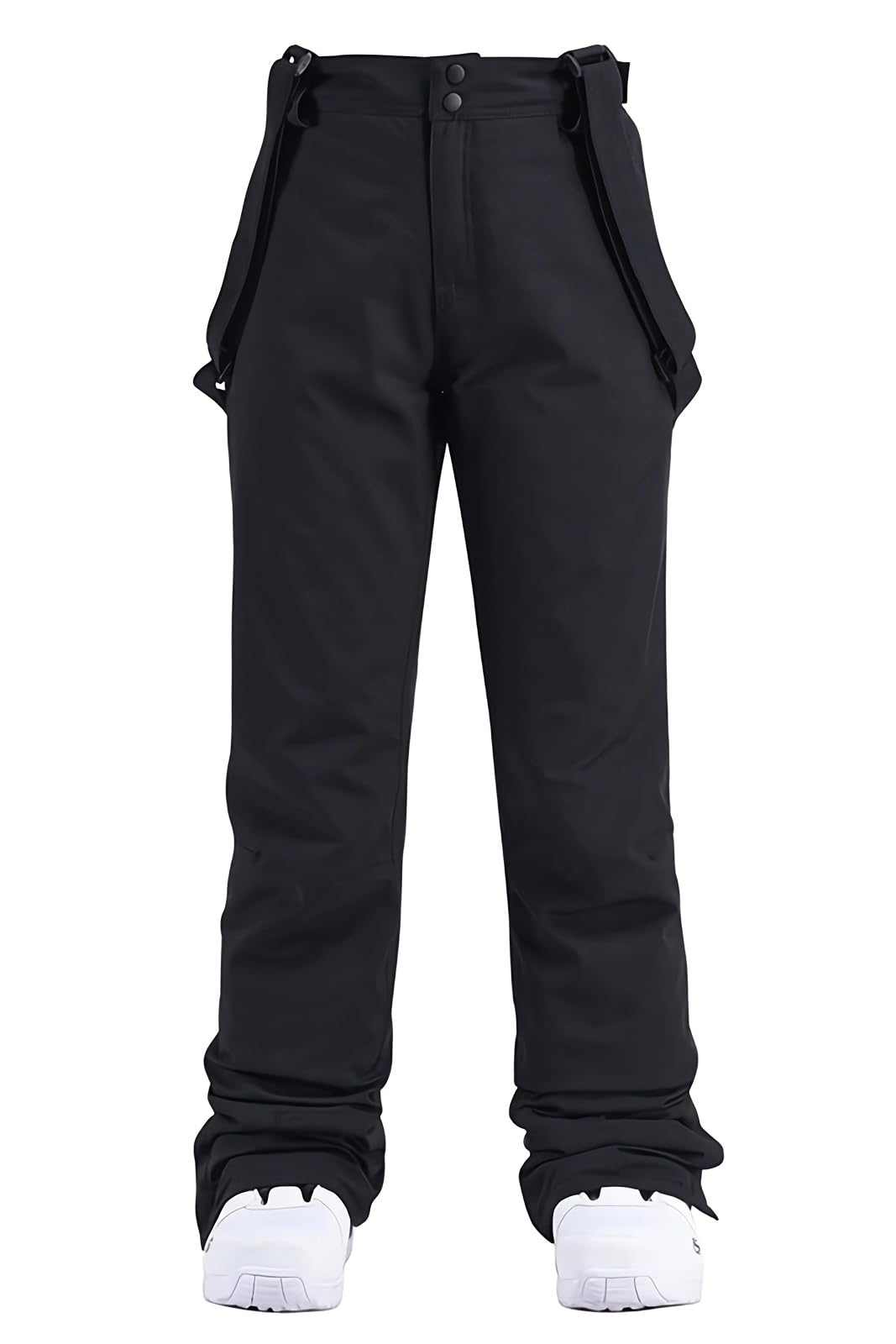 MORGEN SKY Snowboarding/Ski Pants, Men s and Women s Unisex, Adjustable Size, with Suspenders, Water-Repellent, Windproof, Cold-Proof, and Abrasion-Re