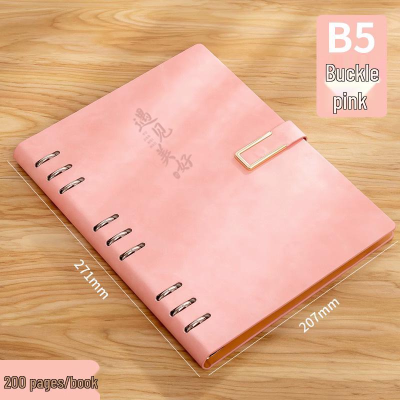 Custom 5-Ring Binder Notebook Gift Set for Students & Professionals