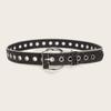 PU Belt with Shinning Adjust Pin Buckle Woman Full Sequins Waist Belts Girls Rhinestones Belt for Jeans Coat Skirt