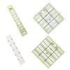 Sewing Ruler Double-Color Ruler Patchwork Feet Tailor Yardstick Diy Sewing Tool