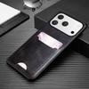 Hülle für IPhone 17 Pro Max coque Kartenhalter Brieftasche Rückseite PU-Leder Handyhülle funda für IPhone 17 Air Hülle capa