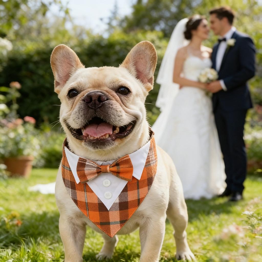 1pack Wedding Dog Tuxedo Bandanas Bow Tie Adjustable Dog Costumes for Small Dogs Pet Outfit Prince Wedding Attire Party Clothes