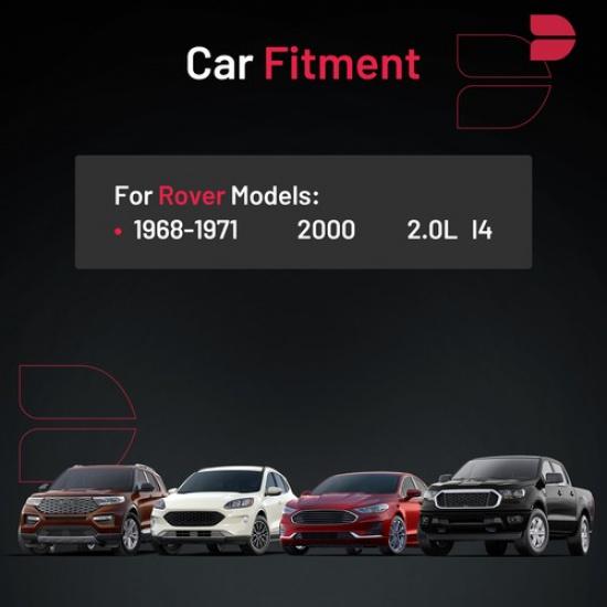 RS12YC Set Of 4 Iridium Spark Plugs For Rover 2000 1968-1971 L4 2.0L