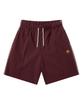 Golden Sunshine Golden Track Shorts_Burgundy