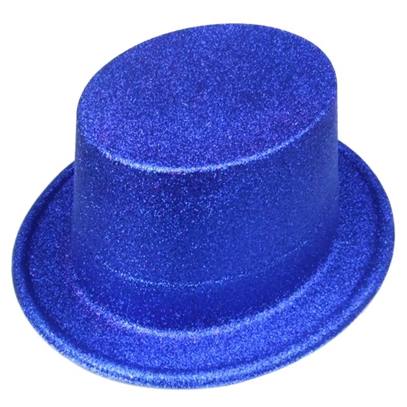 Glitter Pork Pie Hat Lincoln Hat Bowler Top Hat Ringmaster Hat Jazz Hat Magician Top Hat Magician Performed Hat