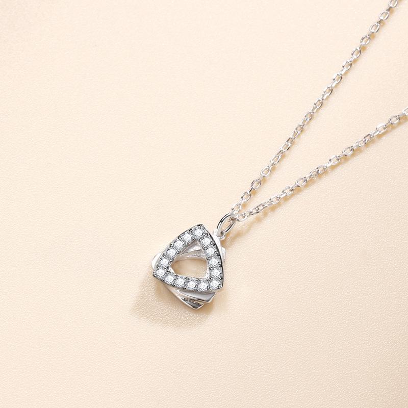 Geometric Triangle Necklace Women's Fashion Simple Niche Design Ins Accessories