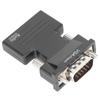 HD Multimedia Interface Female To VGA Male Converter with 3.5mm Audio Cable for Laptops PCs Monitors