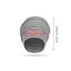 Winter Women Men Pleated Warm Cap Coldproof Elastic Knitted Cap Two-Color Cap