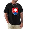 Slovakia Coat of Arms T-Shirt Plus Size Street Tee