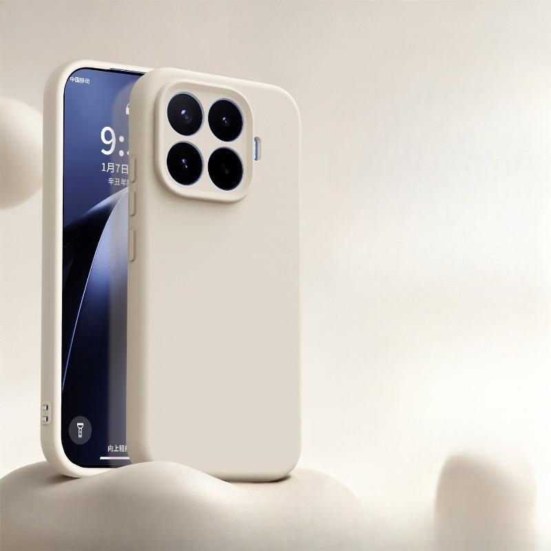 For XIAOMI 17T 17TPro Liquid Silicone Phone Soft Case Solid Colour Matte Lens Protection Cover For Xiaomi MI17T Pro Bumper Shell
