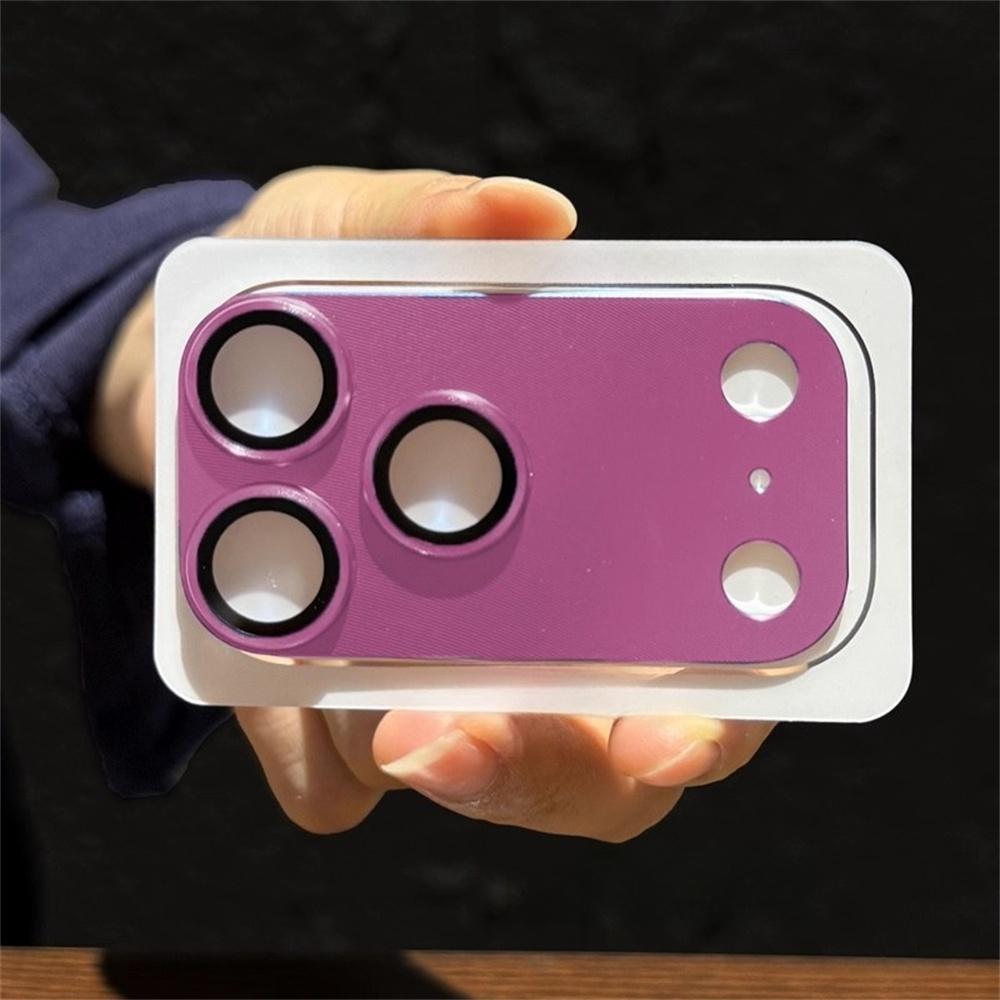Metal Camera Full Coverage Protector Cover For IPhone 17 16 15 14 13 12 11 Anti-scratch High Definition Glass Lens Protect Cap