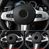 Chrome Car Steering Wheel Switch Button Cover Trim For BMW 5 X3 G30 G38 G01 2018- Interior Inner Auto Para Sticker Carro Set