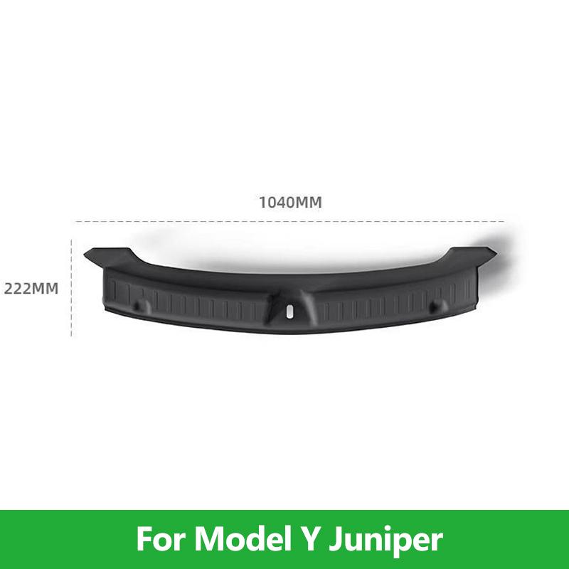 TPE Trunk Threshold Strip For Tesla New Model YL Model Y Juniper 2025 2026 Wear Resistant Anti Scratch Protection Corner Lid