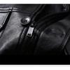Genuine Leather Jacket Men's Casual Thickened Short Lapel Down Jacket Jacket Plus Cashmere Sheepskin Jacket Winter