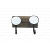 Royal Enfield "Goan Classic 350 Round Bar End Mirror & Mount" Pair