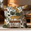 Fashion Tiger Cushion Cover Soft Washable Pillow Case Multi-Scene for Couch Bed Travel Office Use