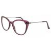 Full Rim Cat Eye Transparent Dark Purple Smartbuy Collection Georggian Cp121c Fashion Women Eyeglasses