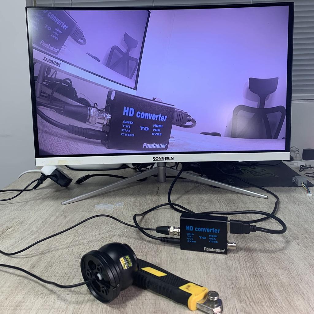 AHD41 4 In Convert Signal To Video Signal Converter 1, AHD/TVI/CVI/CVBS HDMI/CVBS