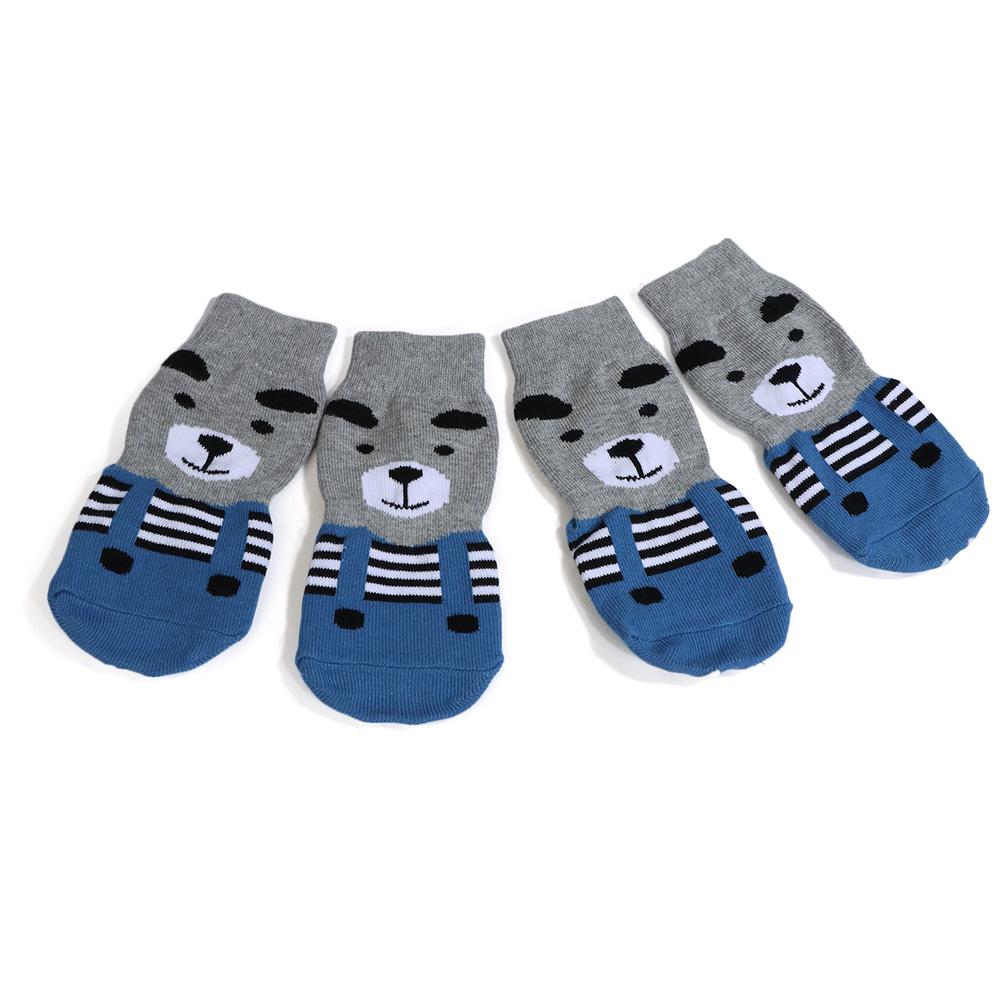 Anti Slip Dog Socks Traction Control Paw Protection Socks for Puppy Cats