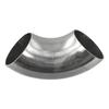 Stainless Steel 304 1.5D Bending Radius Exhaust Elbow 90 Degree Pipe Fitting for Automotive Exhaust and Intake Pipes 34-102mm