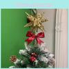 Christmas Tree Topper Lighted Twinkling Star Holiday Tree Top  Art Decoration
