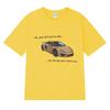 2025 Summer Fashion Tate McRae Sports Car Lyrics Graphic T Shirts Unisex Oversized Short Sleeve T-shirt  Cotton Round Neck Tops