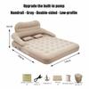 Automatic Inflation Inflatable Bed With Bedside Table Thickened Mattress Skin-friendly Increase Height Air Cushion