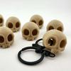 3D Printed Skull Keychain Pendant Creative Design Decoration Bag Accessories Charm  Gift