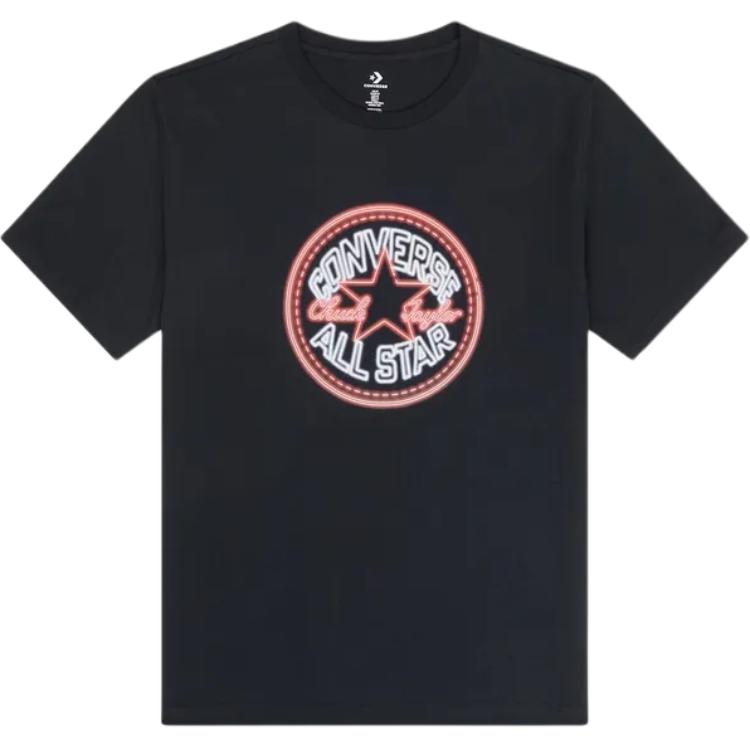 Converse All Star T Shirt Men s Black 10027722-A01 L