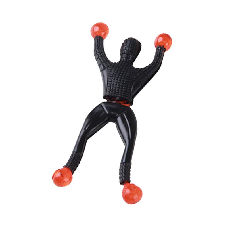 Sticky Frog Wall-Climbing Toy: Spiderman & Superman Themed Nostalgic Prank for Kids